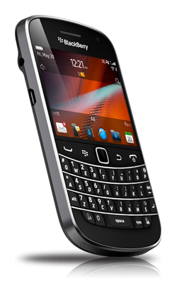 BlackBerry Bold 9900 zijkant BlackBerry Bold 9900 zijkant