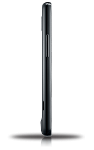 Samsung Galaxy S2 zwart zij