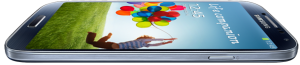 Samsung Galaxy S4 flat