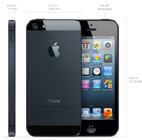 iPhone 5 zwart iPhone 5 zwart